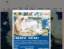 Tablet Screenshot of diaryhijaber.com